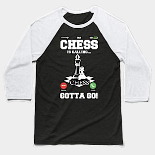 Chess Gift Chess Player Chess Baseball T-Shirt